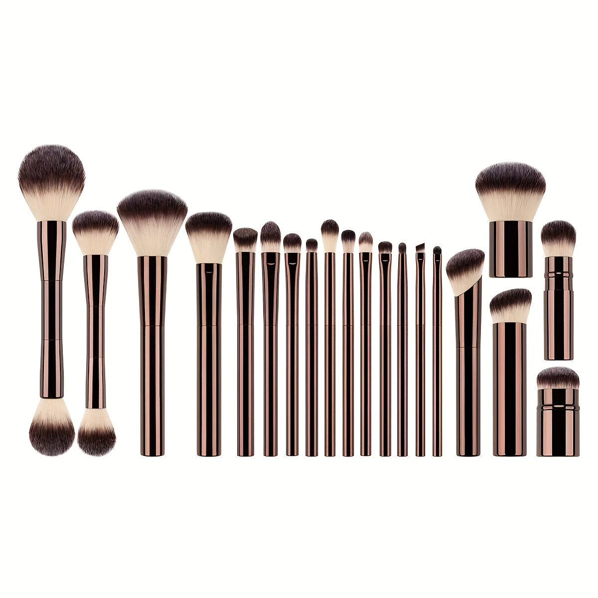 10/11/12pcs Professional Makeup Brush Set, Contour Brush, Powder Brush, Blush Brush, Eyeshadow Brush, Eyebrow Brush, Travel-Friendly Brush Set, Christmas Gift Set, Perfect Birthday Gift for Mom and Girlfriend on Mother'S Day,