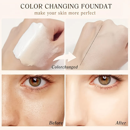 Face Makeup Kit- BB Cream & Makeup Powder & Brush, Matte foundation, concealer BB, quickly complete your daily makeup routine, Moisturizing, long-lasting makeup, Quick Beauty Routine, Buildable Coverage, Creamy Texture, Longw